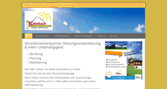 Desktop Screenshot of energietechnik-jk.de